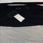 Atm Anthony Thomas Melillo stripe sweater dress size medium Black Photo 7