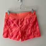 Hind Patterned Spandex Shorts Orange Size M Photo 2