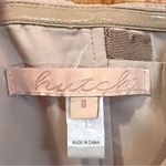 Hutch Anthropologie x Strapless Cropped Wide Leg Metallic Floral Jumpsuit Size 8 Photo 6