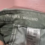 American Eagle Jegging Women's 2 Skinny Jeans Green Distressed Photo 5