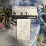 Elan Vintage Womens Tropical Print Wrap Pants Cotton Beach Coverup Island Boho Photo 10