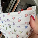 Roller Rabbit Pajamas Disco Rainbow Hearts long sleeve Henley button down top Photo 6