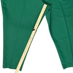 Eloquii  Hunter Green Stretch Slacks Trousers Tapered Leg size 28 NEW Tags Photo 2