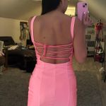 Lucy in the Sky Pink Mini Dress Photo 1