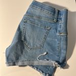 Isabel Maternity  DENIM BLUE JEANS MIDI SHORTS SIZE 4 EUC #7740 Photo 3