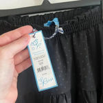 Draper James B66 NEW  Black Tiered Skirt Size Medium Photo 3