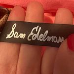 Sam Edelman  One Piece Swimsuit High Cut Pink Gold Trim Size XS Beach Cruise Swim Photo 2