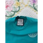 Pacific & Co Pensacola Beach Florida Compass Sweatshirt Teal Small Blue Photo 4