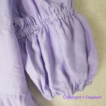 Eloquii New!  Tie Back Mini Dress Lavender Pastel‎ Lilac  18/20 Photo 7