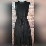 Liz Lange  Maternity sleeveless midi tie back dress size xs Photo 1