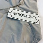 Antiqua‎ Swim NWT Size Large One Piece Stretch Deep V Beach Pool Travel Swimsuit Photo 5