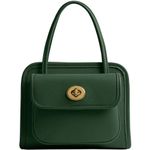 Coach  Originals 1968 Mini Safari Glovetanned Tote Bag B4 HUNTER GREEN Photo 4