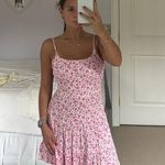 Sky to Moon  Dress Mini Floral Pink Photo 3