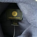 JM Collection  Ribbed Turtleneck Sweater intrepid blue size Large Photo 5