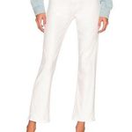 MOTHER HIGH WAISTED RIDER ANKLE Fairest Of Them All White Size 25 Photo 0