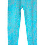 Nux Compression‎ Leggings Womens Size S Turquoise Gray NEW Blue Photo 0