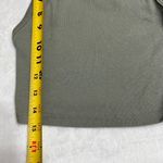 ZARA Ribbed Green Wash Knit Crop Top Small Women Photo 4