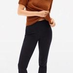 Everlane The Side-Zip Stretch Cotton Pants Black Trousers Office Job Size 6 Photo 0