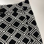 J.Crew Printed Chino Shorts 3 Inch Inseam 100% Cotton G2317 Black White Size 00 Photo 2