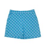 Lady Hagen  Golf Skort Athletic Skirt Blue Plaid Pleated Front Women's Size 8 Photo 0