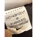 Nike  Running Dri-Fit Purple Gray Pink Leggings Size Medium Zipper Pocket Photo 8