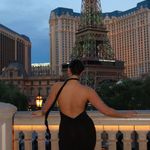 SheIn Black open back drape maxi dress Photo 2