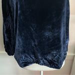 Alice + Olivia  • SAPPHIRE BLUE ONE-SHOULDER VELVET TOP Photo 7