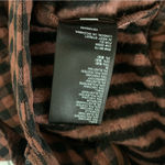 Urban Outfitters  Brown Black Gingham Cargo Skinny Pants 4 Fleece Lined Stretchy Photo 6