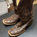 Corral  Vintage Brown Embroidered Heeled Boots Made in Mexico Size 7 Photo 0