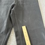 Vintage 90s Cache Womens 4 Black Denim Leather High Rise Straight Mom Jeans USA Photo 11