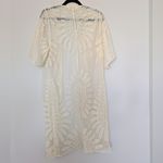 Rebellion  Cream Lace Overlay Kimono Coverup Photo 3