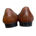 Trotters Chestnut Woven leather Slip Photo 3