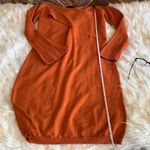 Donna Morgan  Taylor Knit Dress Burnt Orange Color Size XL Photo 10