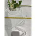 Heartbeeps White Crop Top Sleeveless Tie Waist Women's Size Large Photo 2