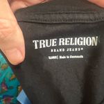 True Religion Black Tee with Gold Graphic men’s or women’s Photo 7