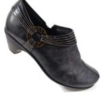 S1047 EUC $199 Naot Ankle Boots size 38 US 7/7.5 Black Photo 1