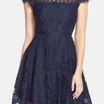 BB Dakota Rhianna Open Back Lace Dress Size 0 Fit And Flare Cocktail Photo 0