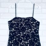 Lulus Black Lace Lace Dress Spaghetti Straps Knee Length Party Size M NWT Size M Photo 11
