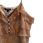 EXPRESS Babydoll Cami Ruffle Pearls Fairy Coquette Feminine Romantic Size XL Photo 3