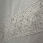 Saint Tropez West  100% Linen Boho Maxi Skirt White Womens Size 8 Cottagecore Photo 5