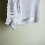 Aerie High Waist Crochet Knit Shorts White size XL Photo 4
