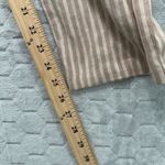 Nic+Zoe Beige Striped Linen Blend Pants Size 8 Pull-On Trousers Lightweight Photo 7