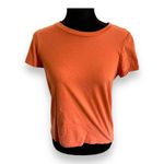 Madewell 5/$35    Womens Tee Sz S Burnt Sienna Orange Northside Vintage Shirt Top Photo 4