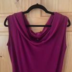 Abi Ferrin  draped cowl neck jersey knit dress size small Photo 7