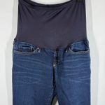 Gap Maternity long and lean dark wash jean size 29/8R Photo 0