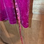 Maison Jules Maison‎ Jules women’s Magenta Velvet mini dress size M Photo 5