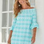 NEW Cabana Life Size XL Dress SPF UPF Beach Vacation Tassels Photo 0