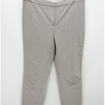Theory ‎ Classic Skinny Ankle Pants Glen Plaid Yellow Gray Brown Women's Size 6 Photo 0