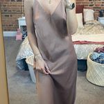 Prologue Satin Midi Dress Photo 0