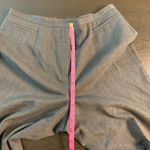 Talbots  Womens Gray Wool Dress Pants 8 Stretch Italy Career Office Academia Photo 7